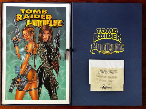 Tomb raider witchblade comic - tomb,