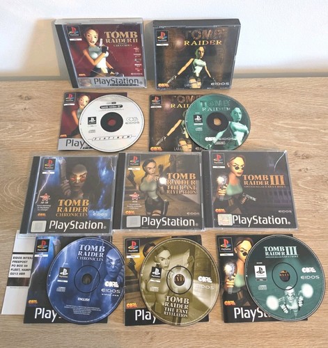 Tomb raider ps1 game - raider,