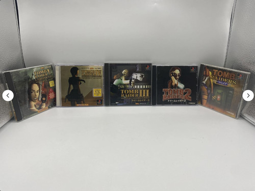 Tomb raider 5 set - 1, ps1
